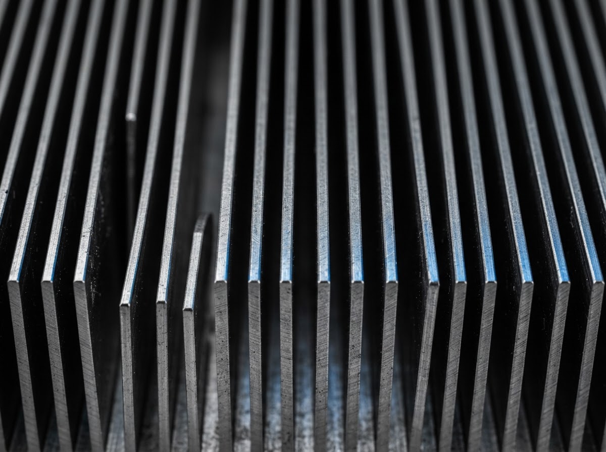 Precision-machined metal components representing engineering excellence